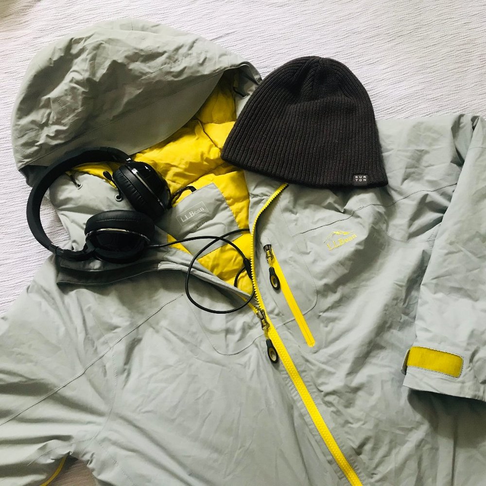 L.L. Bean Down Men's Snowboarding Jacket